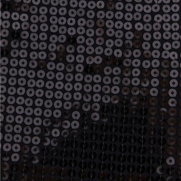 Torrid Black Sequin Crop Top - Picture 5 of 5